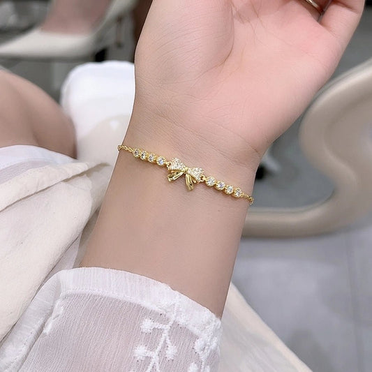 925 Sterling Silver cable chain Bracelets Elegant Simple Style - Love Mi
