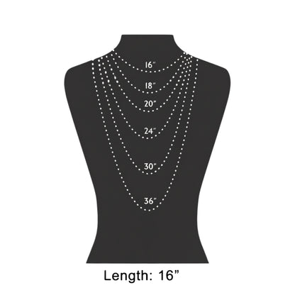 18K Gold Plated Cz Stud And Gemstone Charm Necklace