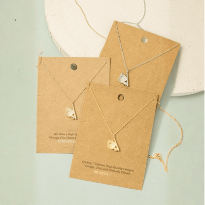 18K Game Day Gold Plated Baseball Themed Pendant Necklace - Love Mi