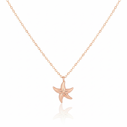 18K Gold Plated Star Pendant Necklace - Love Mi