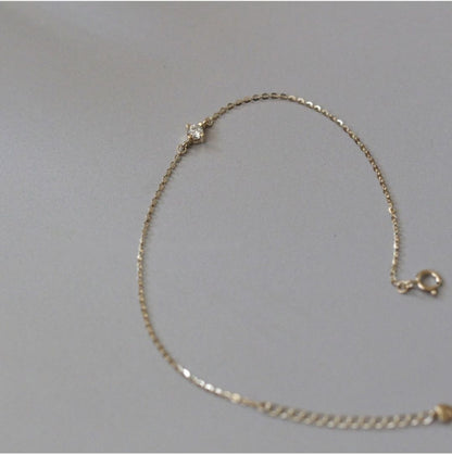 925 Sterling Elegant Gold Bracelet - Love Mi