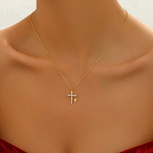 Jewelry IG Style Vintage Style Simple Style Geometric 201 Stainless Steel Pendant Necklace - Love Mi