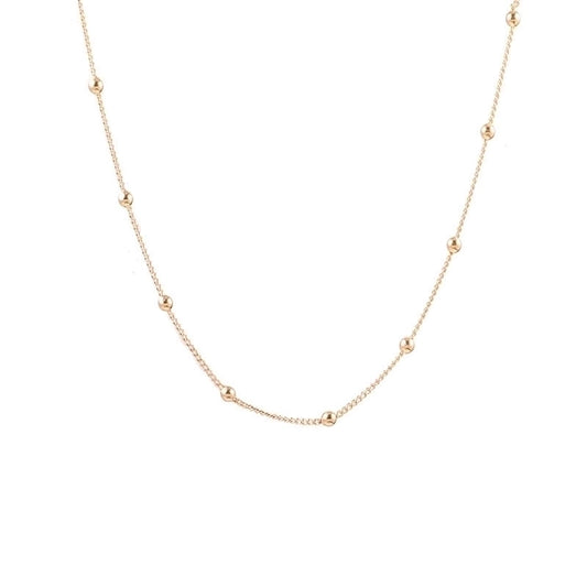 Stainless Steel 18K Gold Plated Simple Style Plating Geometric Necklace - Love Mi