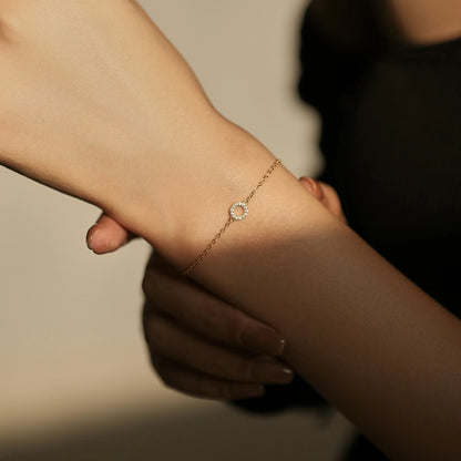 925 Sterling Silver Bracelets IG Style Simple Style - Love Mi