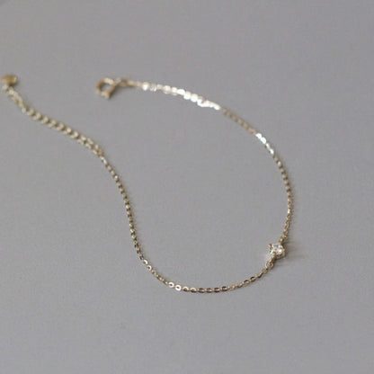 925 Sterling Elegant Gold Bracelet - Love Mi