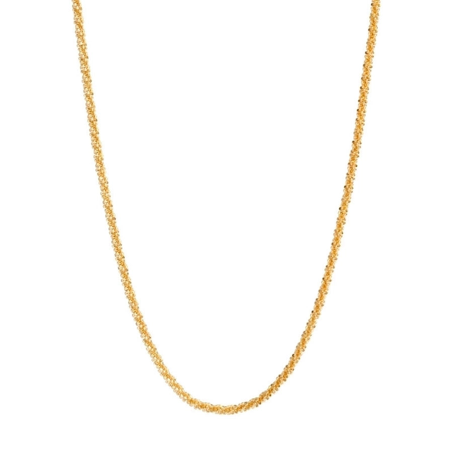 304 Stainless Steel 18K Gold Plated Simple Style Plating Geometric Necklace - Love Mi