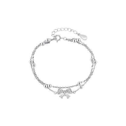 925 Sterling Silver Bracelets Elegant Princess Glam - Love Mi